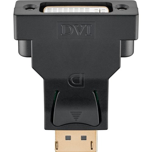 DisplayPort/DVI-D Adapter 1.1, vergoldet<br>DisplayPort-Stecker > DVI-I-Stecker Dual-Link (24+5 pin)