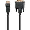DisplayPort/DVI-D Adapterkabel 1.2<br>DisplayPort-Stecker > DVI-D-Stecker Dual-Link (24+1 pin) 2m