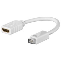Mini DVI/HDMI™ Adapterkabel<br>Mini-DVI-Stecker > HDMI™-Buchse (Typ A) 0.1m