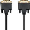 DVI-I Full HD Kabel Dual Link, vergoldet<br>DVI-I-Stecker Dual-Link (24+5 pin) > DVI-I-Stecker Dual-Link (24+5 pin) 3m