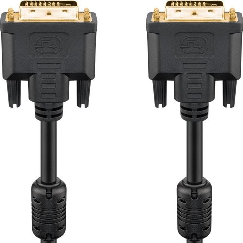 DVI-D Full HD Kabel Dual Link, vergoldet<br>DVI-D-Stecker Dual-Link (24+1 pin) > DVI-D-Stecker Dual-Link (24+1 pin) 20m