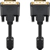 DVI-D Full HD Kabel Dual Link, vergoldet<br>DVI-D-Stecker Dual-Link (24+1 pin) > DVI-D-Stecker Dual-Link (24+1 pin) 2m