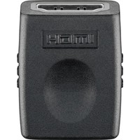 HDMI™ Adapter, vernickelt<br>HDMI™-Buchse (Typ A) > HDMI™-Buchse (Typ A)