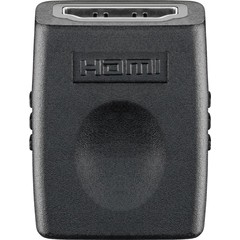 HDMI™ Adapter, vernickelt<br>HDMI™-Buchse (Typ A) > HDMI™-Buchse (Typ A)