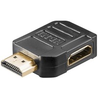 HDMI™-Adapter, vergoldet<br>HDMI™-Buchse (Typ A) > HDMI™-Stecker (Typ A) 270°