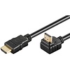 High Speed HDMI™ Kabel mit Ethernet, vergoldet<br>HDMI™-Stecker (Typ A) > HDMI™-Stecker (Typ A) 90° 5m