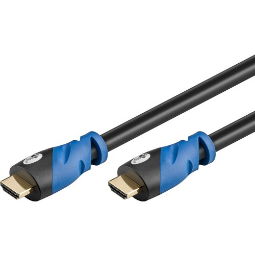 Premium High Speed HDMI™ Kabel mit Ethernet, vergoldet<br>HDMI™-Stecker (Typ A) > HDMI™-Stecker (Typ A) 2m