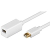 Mini DisplayPort Verlängerungskabel 1.2, vergoldet<br>Mini DisplayPort-Stecker > Mini DisplayPort-Buchse 1m