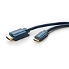 Clicktronic Mini-HDMI™ Adapterkabel mit Ethernet<br>Hochgeschwindigkeits-Adapter von HDMI™ auf Mini-HDMI™ 5m