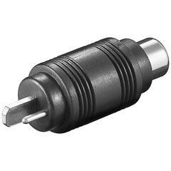 Cinch Adapter zu Lautsprecher-Stecker<br>Lautsprecherstecker > Cinch-Kupplung