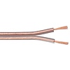 Lautsprecherkabel transparent CCA<br>50 m Rolle, Querschnitt 2 x 2,5 mm²