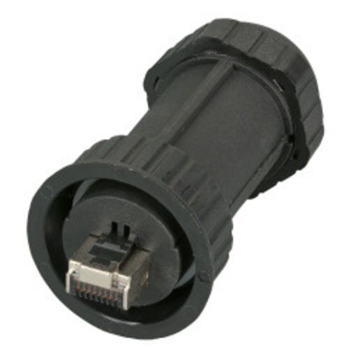 IP68 Kabelverschraubung für RJ45 feldkonf. Stecker, Kabel-Durchm.: 4,5 - 6,5 mm