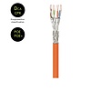 CAT 7A Netzwerkkabel, S/FTP (PiMF), Orange 250M