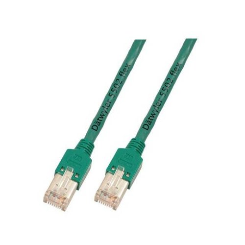 RJ45 Patchkabel HRS TM11 S/UTP Dätwyler UNINET4P 0,5m grün