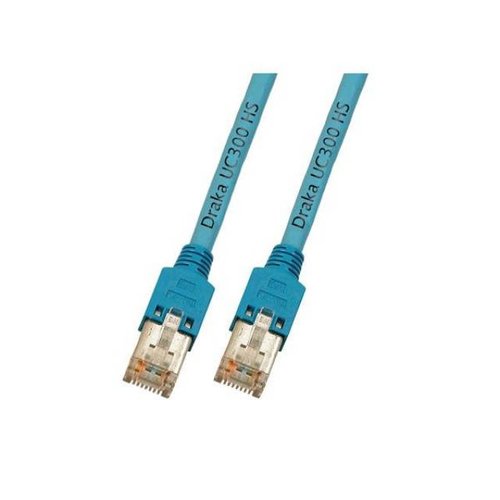 RJ45 Patchkab. HRS TM11 SF/UTP 300MHz HF 1,5 Meter blau