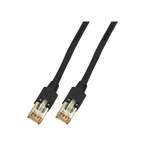 RJ45 Patchkab. HRS TM11 F/UTP 300MHz HF 0,5 Meter schwarz