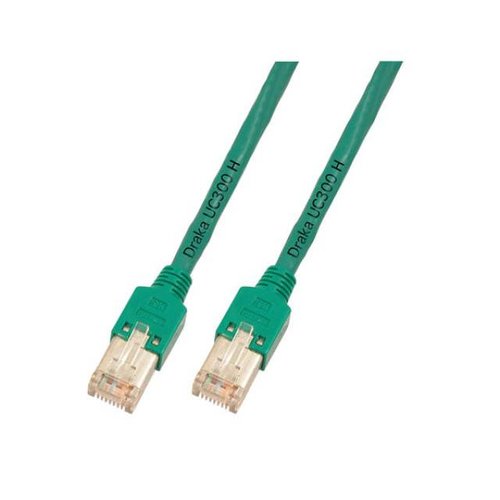 RJ45 Patchkab. HRS TM11 F/UTP 300MHz HF 0,5 Meter grün