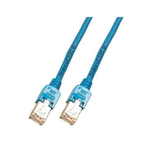 RJ45 Patchkab. HRS TM11 F/UTP 300MHz HF 0,5 Meter blau