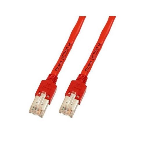 RJ45 Patchkab. HRS TM11 F/UTP 300MHz HF 0,5 Meter rot