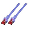 RJ45 Patchkabel S/FTP,Cat.6 15.0m violett, halogenfrei