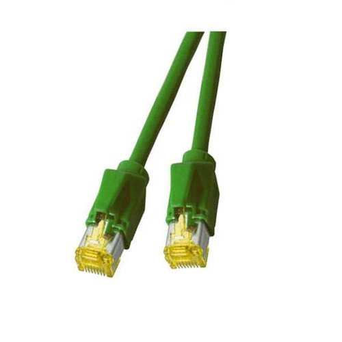 RJ45 Patchkabel HRS TM31 S/FTP Dätwyler 1200MHz 1,5m grün