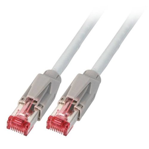 RJ45 Patchkabel HRS TM21 S/FTP Dätwyler 1200MHz 10,0m grau