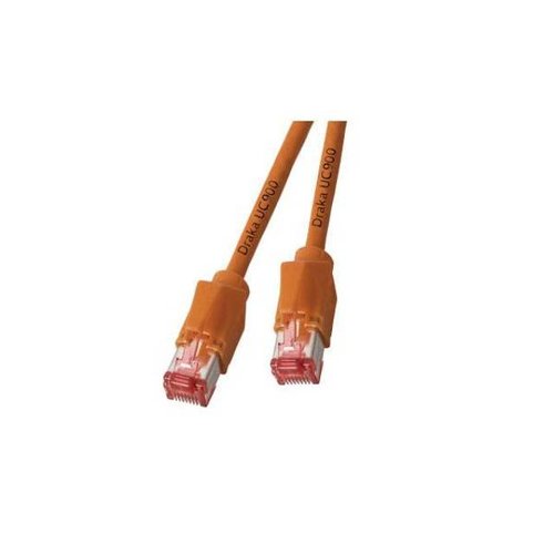 RJ45 Patchkab. HRS TM21 S/FTP UC900MHz 0,5 Meter orange