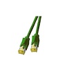 RJ45 Patchkabel HRS TM31 S/FTP UC900MHz 15 Meter grün