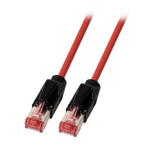 RJ45 Patchkabel 2xHRS TM21 PIMF PUR rot UC900MHz 1 Meter