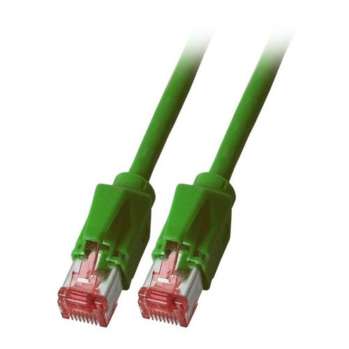 RJ45 Patchkabel HRS TM21 S/FTP Kerpen F6-90 S/F, 0,5 M grün