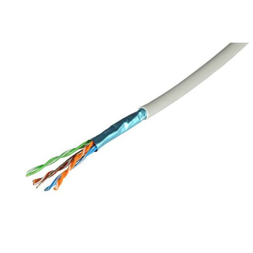 Cat5e F/UTP 300MHz 4x2xAWG26, FRNC-B grün 100m