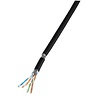 Cat. 7A PATCH PRO FLEX Kabel PUR/Gummi, RAL9005, UV best.