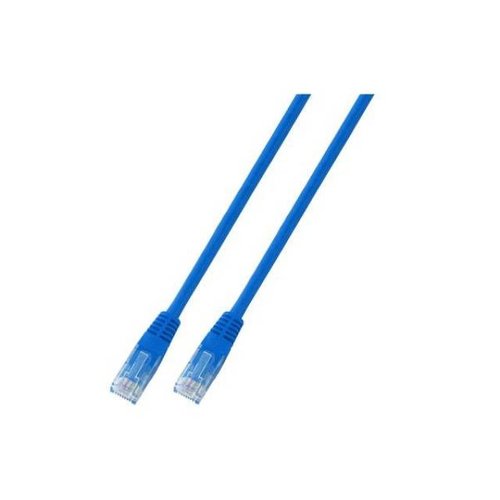 RJ45 Patchkabel U/UTP,Cat.5e 0.5m, blau