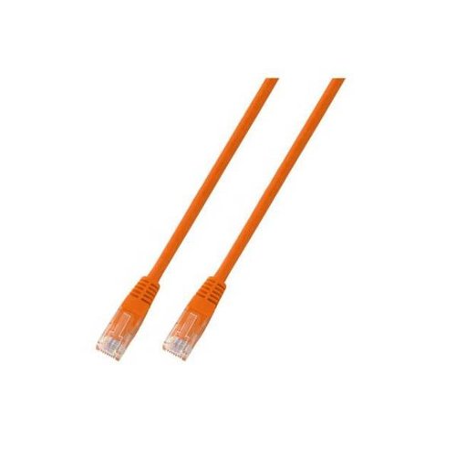 RJ45 Patchkabel U/UTP,Cat.5e 0.5m, orange