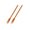 RJ45 Patchkabel U/UTP, Cat.6 3.0m orange, umspritzt