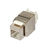 Cat.5e RJ45 Keystone Jack STP, Snap-In, mit LSA Leiste
