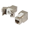 Cat.6 RJ45 Keystone, Druckguss - Gehäuse