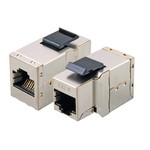 Modular-Adapter Cat.6 UTP Snap-In, RJ45 Bu/Bu, 1:1