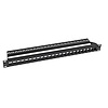 Patchpanel Keystone 19"/1HE modular schwarz
