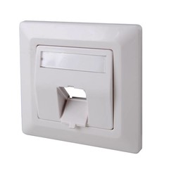 INFRALAN® Rahmenset 1-fach, RA L9010, für alle EFB Keystone Module