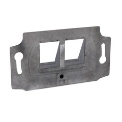 Tragring 2-fach, für Keystones RJ45, designfähig