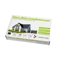 Haus /- Büro Cat.6 - 25 Meter Inst.-Set 1 - RoHS konform