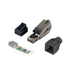 INFRALAN® FTPS600 Feldkonfektionierbarer Stecker RJ45 Cat.6 AWG22 - 27, Zinkdruckguß