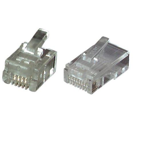 Modular Stecker UTP E-MO 4/4 SF RJ10  VPE100