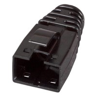 Knickschutztülle RJ45 schwarz für 37563.T, VPE 100