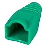 Knickschutztülle RJ45 grün mit Rastnasenschutz, VPE 100