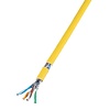 INFRALAN® Cat.7A 1200 AWG23 S/FTP 4P FRNC-C gelb
