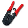 Crimpzange für Modularstecker RJ45, RJ12, RJ11