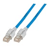 INFRALAN® VC45 Patchkabel Class.EA S/FTP, 5 m, blau