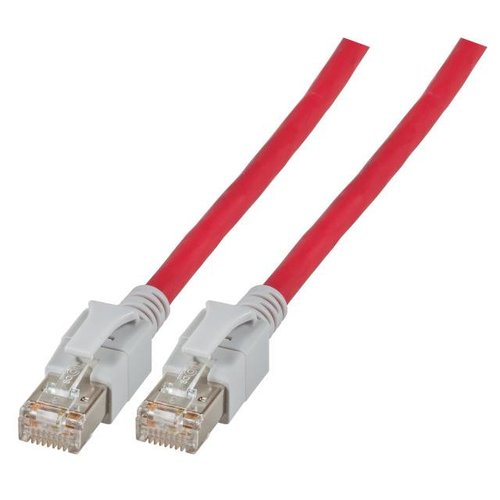 INFRALAN® VC45 Patchkabel Class.EA S/FTP ,0,5m, rot